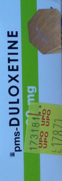 pms-Duloxétine 60mg